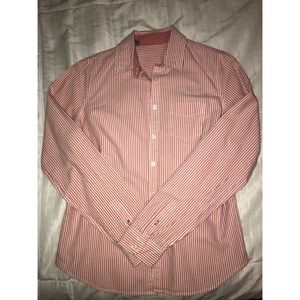 Pink & white stripped shirt
